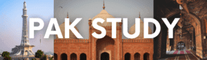 PAKISTAN STUDY MCQS