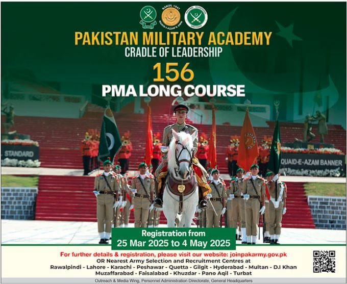 Commissioned Officer jobs at 156 PMA Long Course 2025