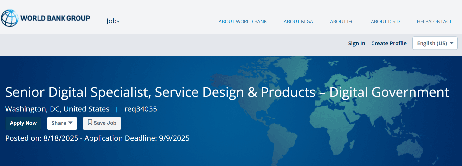 World Bank Jobs 2025