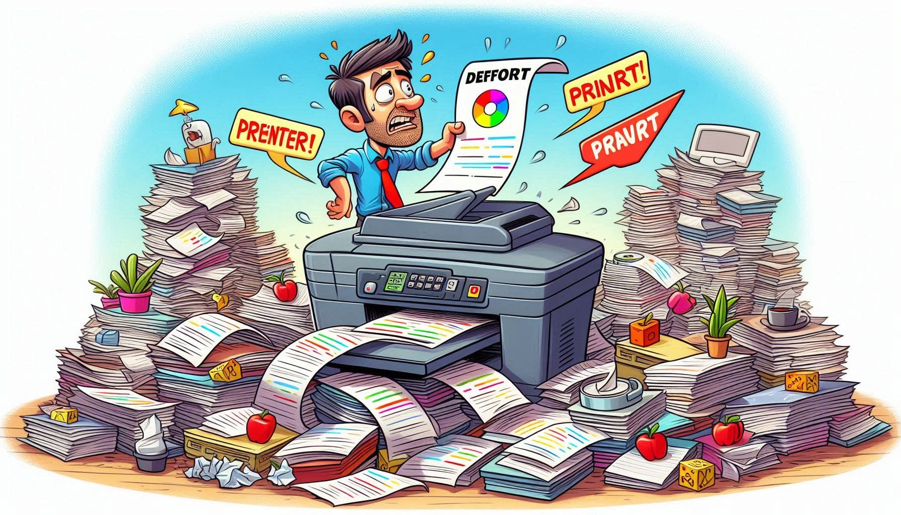 Default Printer Settings in Windows