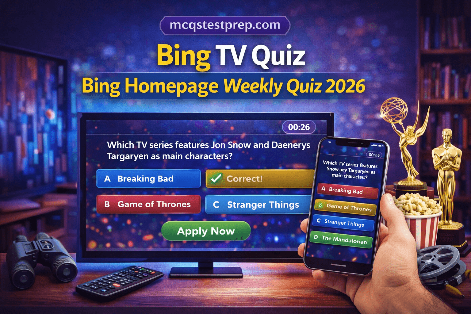 Bing TV Quiz