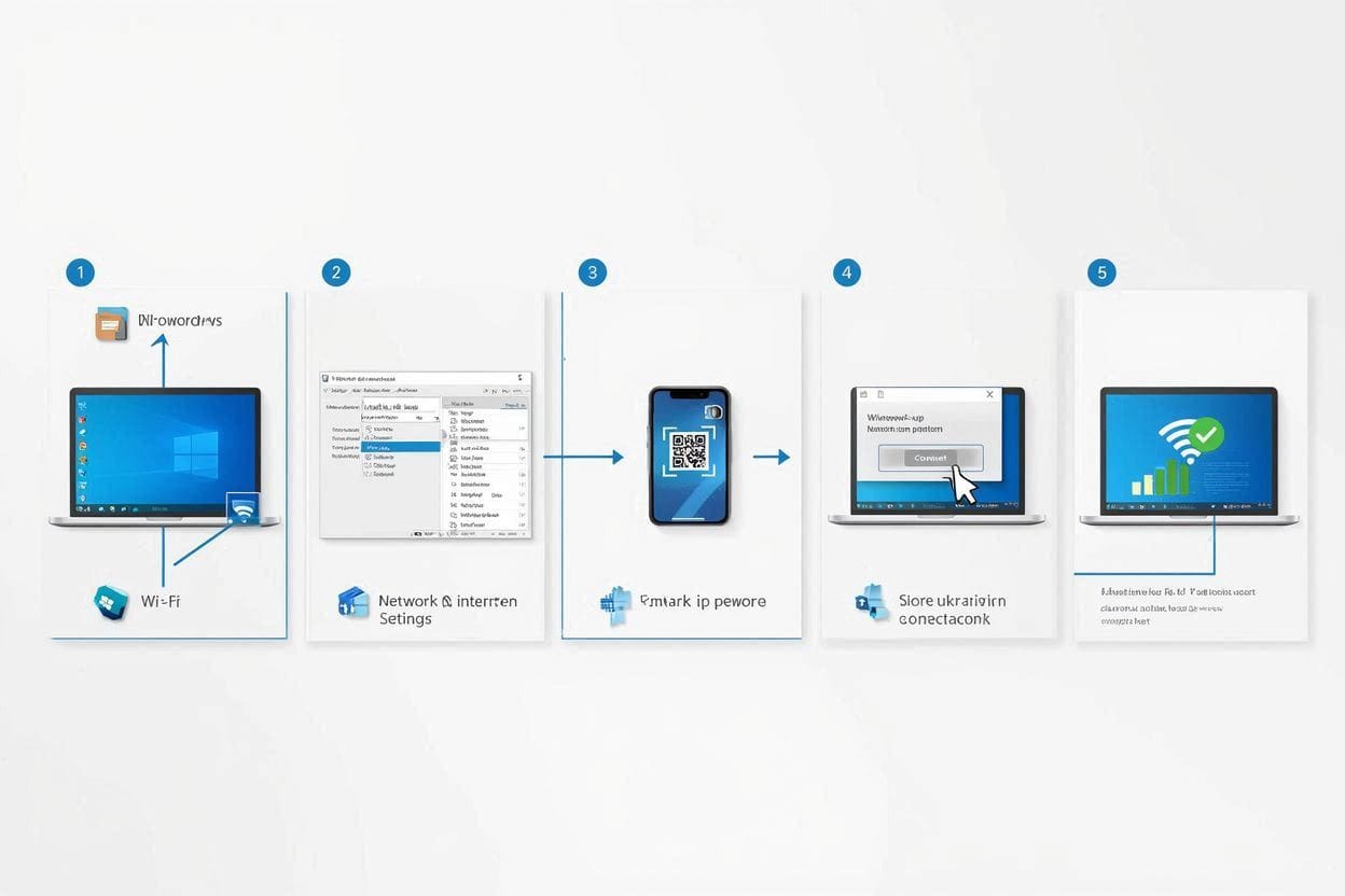 Connect to Wi-Fi Using a QR Code