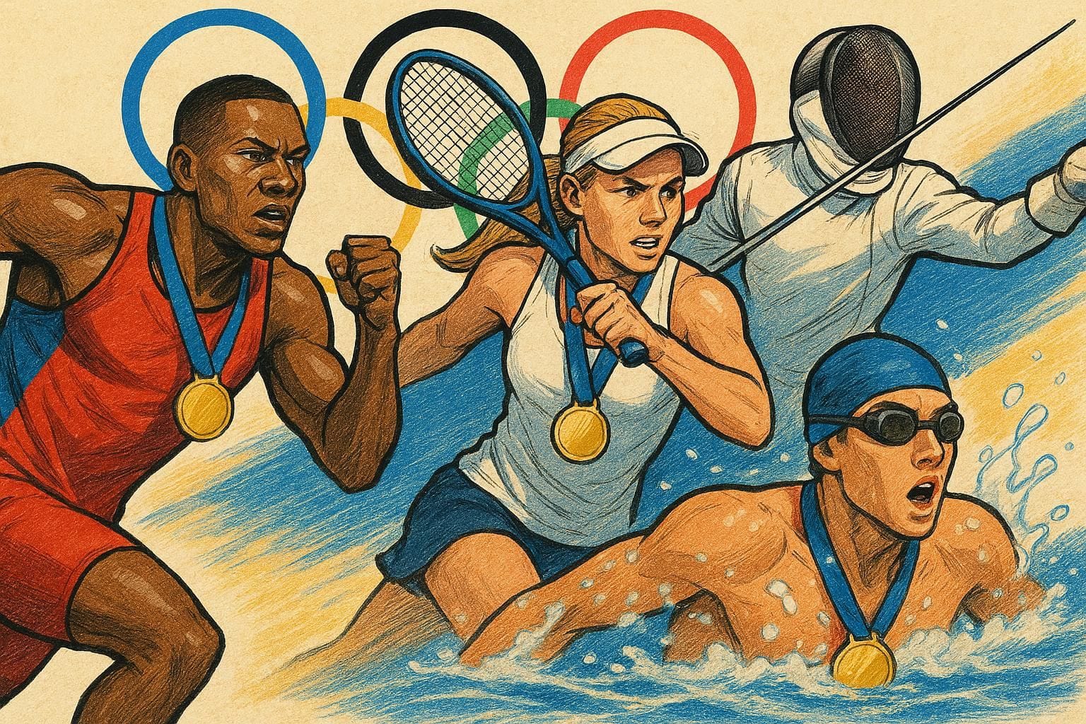 Summer Games Medalists quiz test