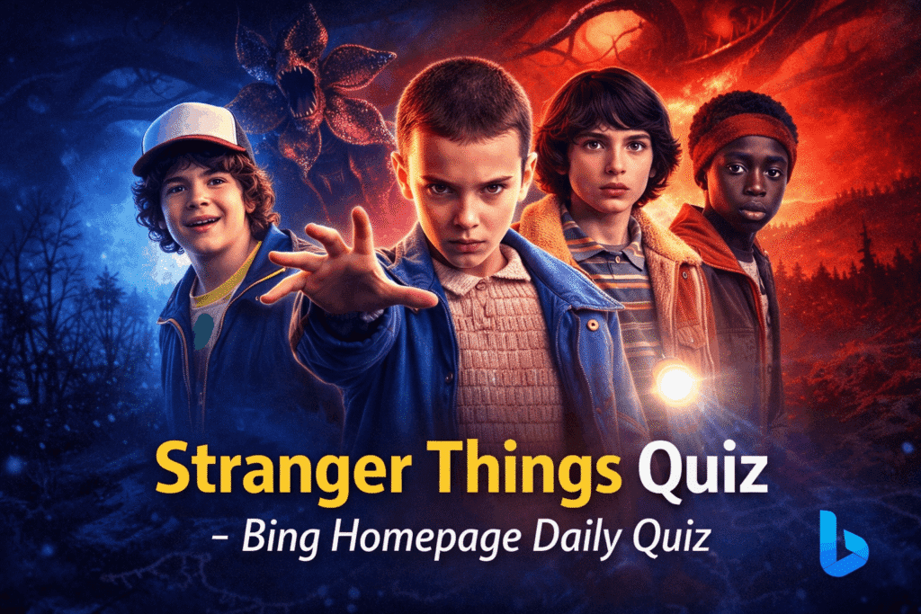 Stranger Things Quiz