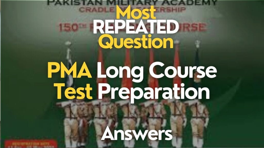 PMA LONG COURSE TEST