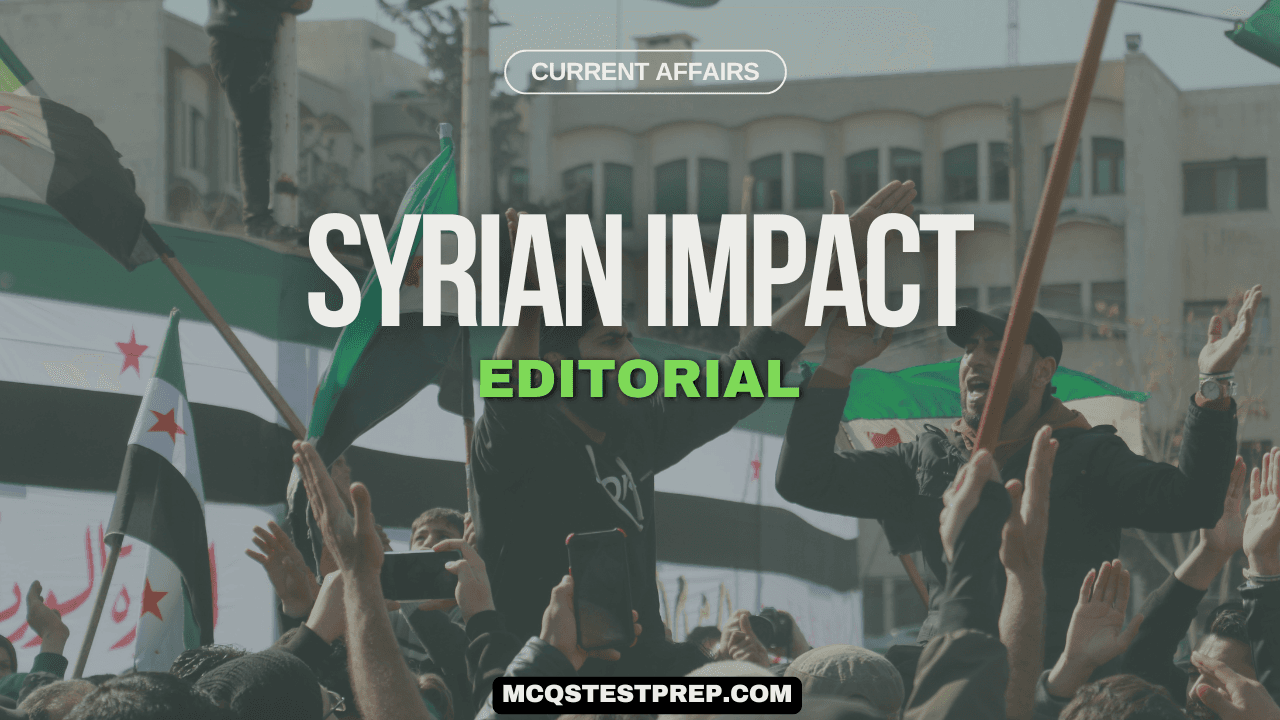 Read more about the article The Syrian Impact by Pakistan Observer