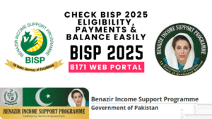 Read more about the article 8171 Web Portal – Check BISP 2025 Eligibility, Payments & Balance Easily