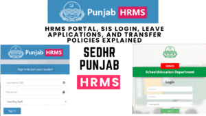 Read more about the article SEDHR Punjab: HRMS Portal, SIS Login, Leave Applications, and Transfer Policies Explained