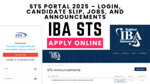 Read more about the article STS Portal 2025 – Login, Candidate Slip, Jobs, and Announcements