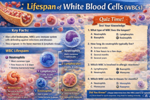 Read more about the article Life Span of White Blood Cells (WBCs)