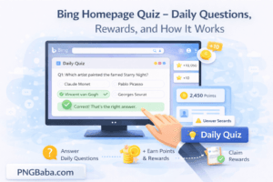 Read more about the article Bing Homepage Quiz – Daily Questions, Rewards, and How It Works