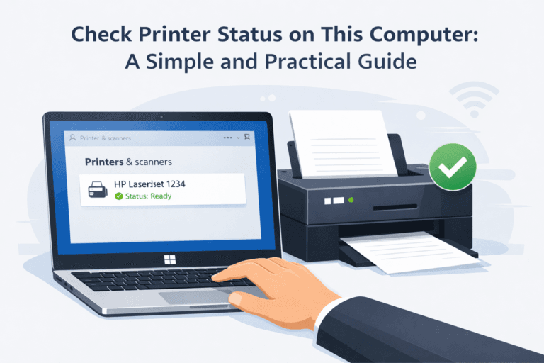 Printer Check Example Check Printer Status on This Computer - Full Guide 2026