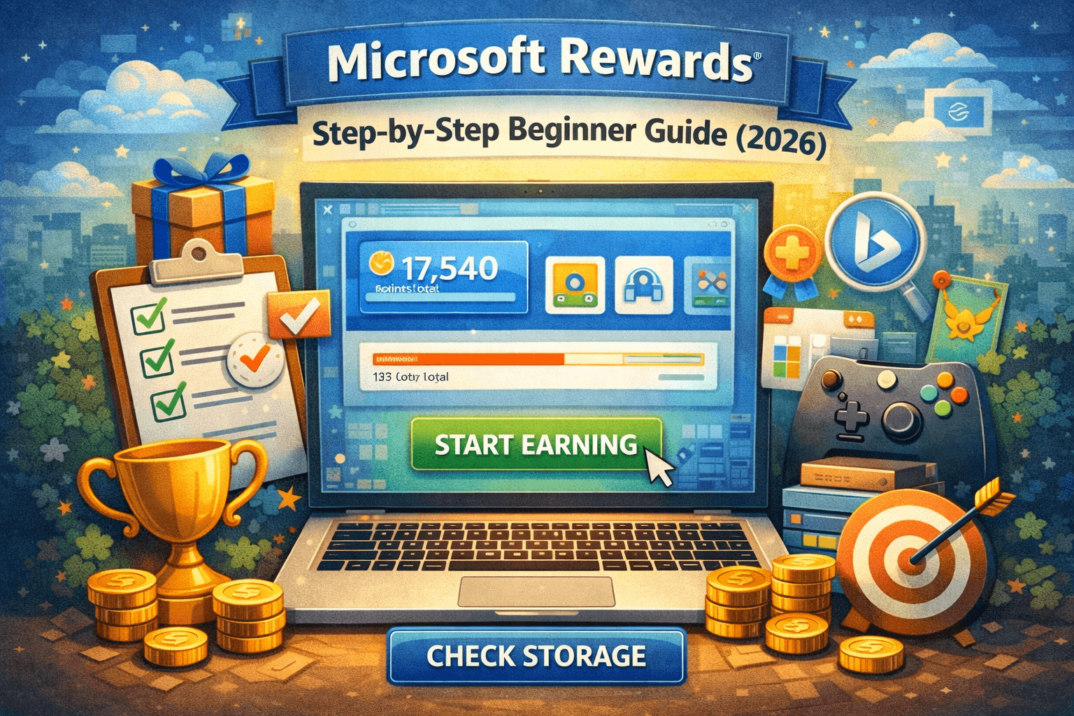 Read more about the article Microsoft Rewards: Step-by-Step Beginner Guide (2026)