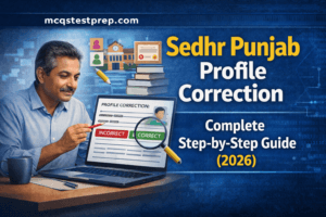 Read more about the article Sedhr Punjab Profile Correction – Complete Step-by-Step Guide (2026)