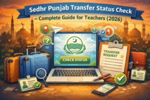 Read more about the article Sedhr Punjab Transfer Status Check – Complete Guide for Teachers (2026)