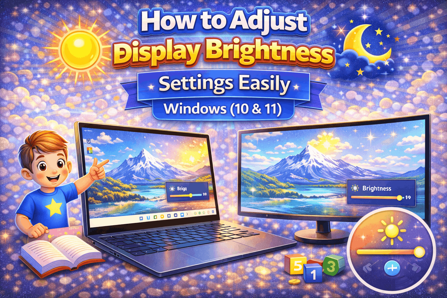Read more about the article How to Adjust Display Brightness Settings Easily — Windows (10 & 11)