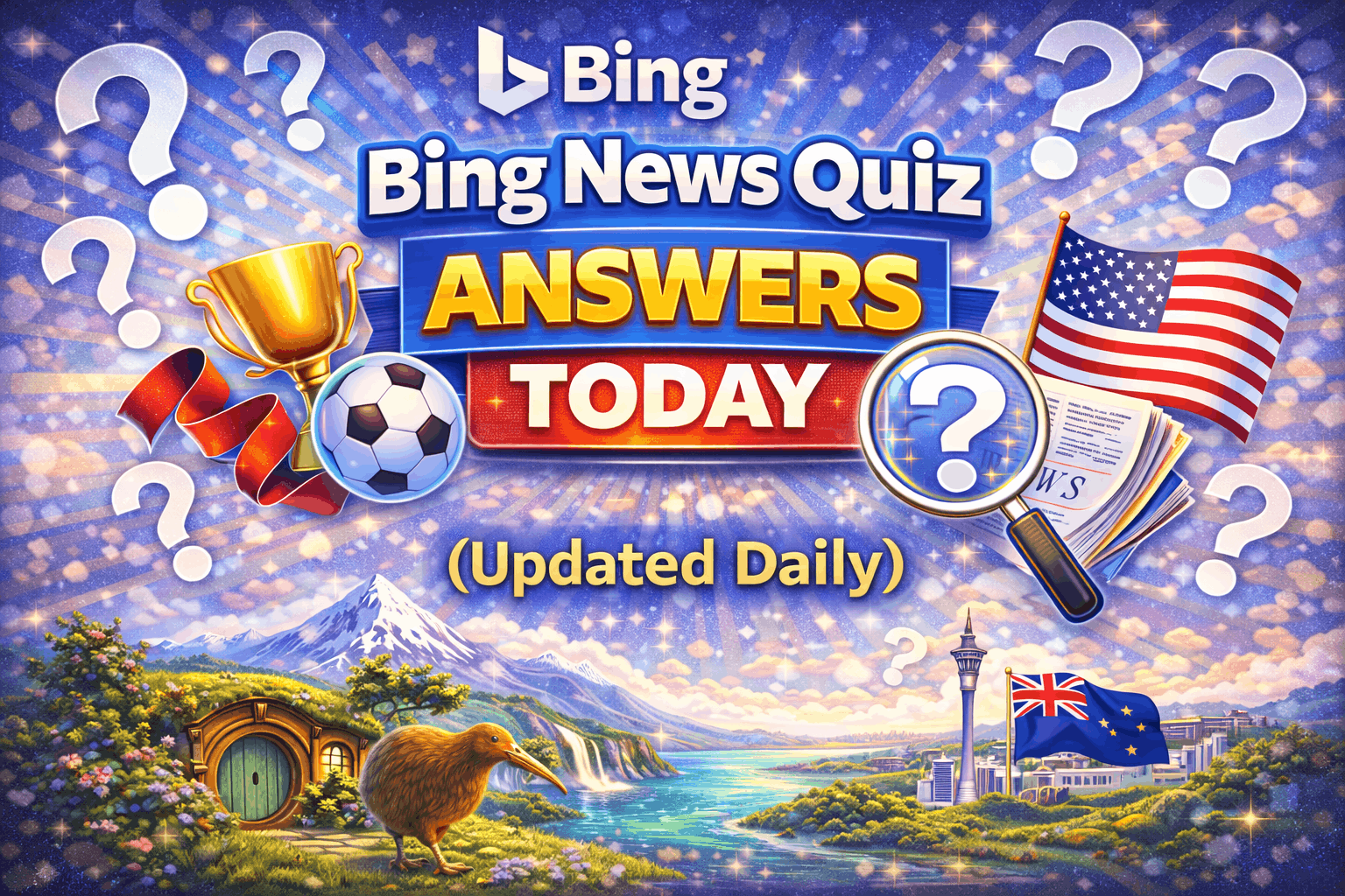 Read more about the article Bing News Quiz Answers Today (Updated Daily)