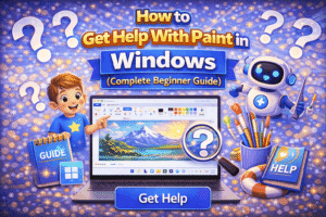 Read more about the article How to Get Help With Paint in Windows (Complete Beginner Guide)