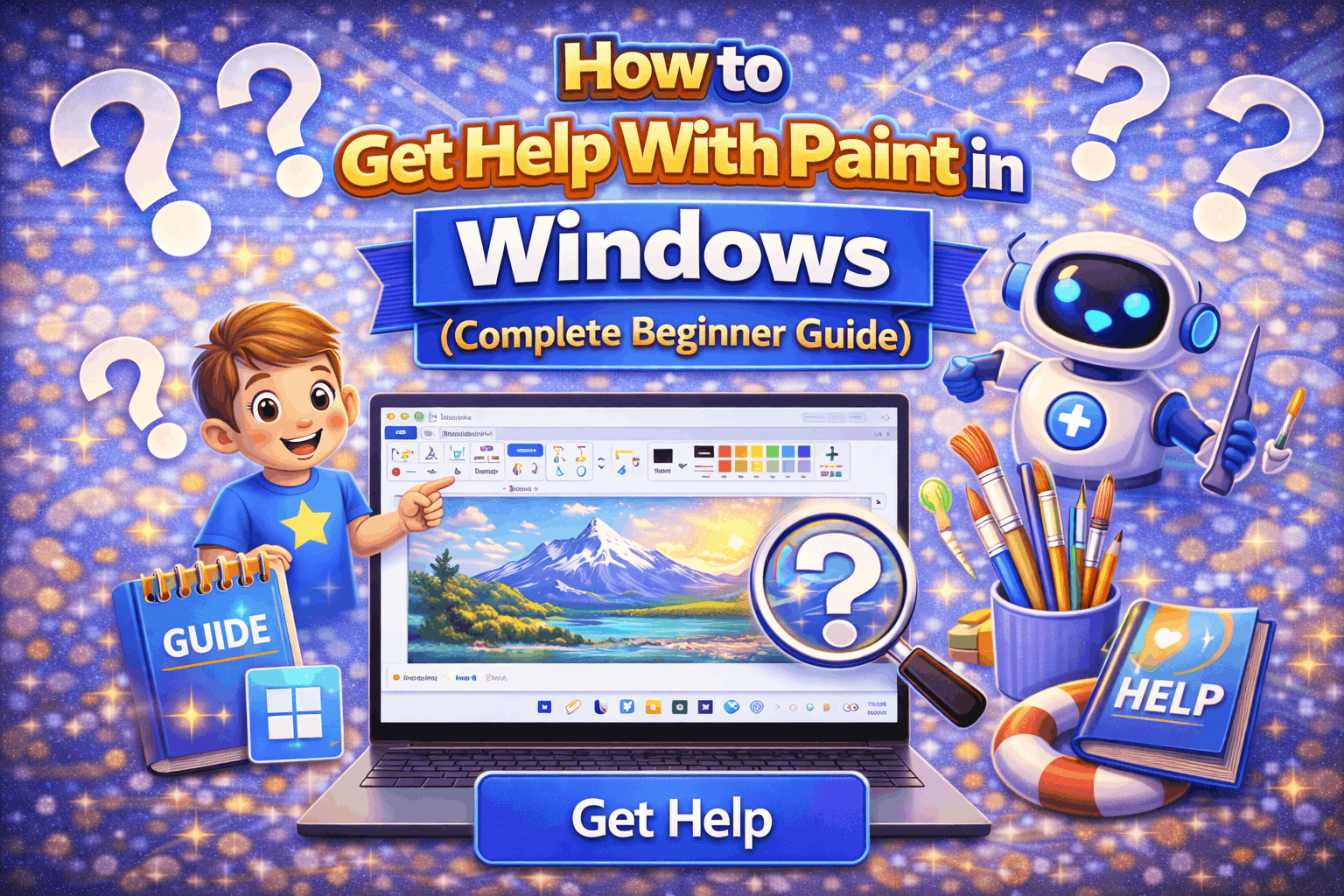 Read more about the article How to Get Help With Paint in Windows (Complete Beginner Guide)