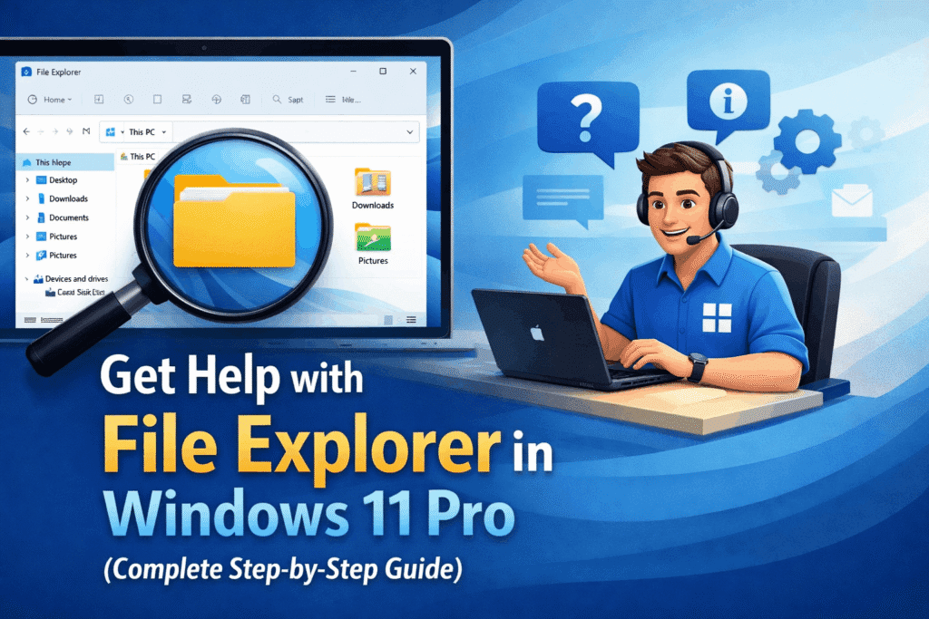 Get Help with File Explorer in Windows (10 & 11) – Easy Guide