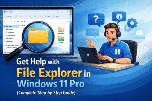 Read more about the article Get Help with File Explorer in Windows 11 Pro (Easy Solutions)