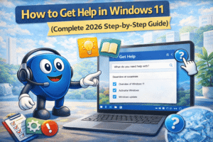 Read more about the article How to Get Help in Windows 11 (Complete 2026 Step-by-Step Guide)