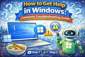 Read more about the article How to Get Help in Windows: Complete Troubleshooting Guide