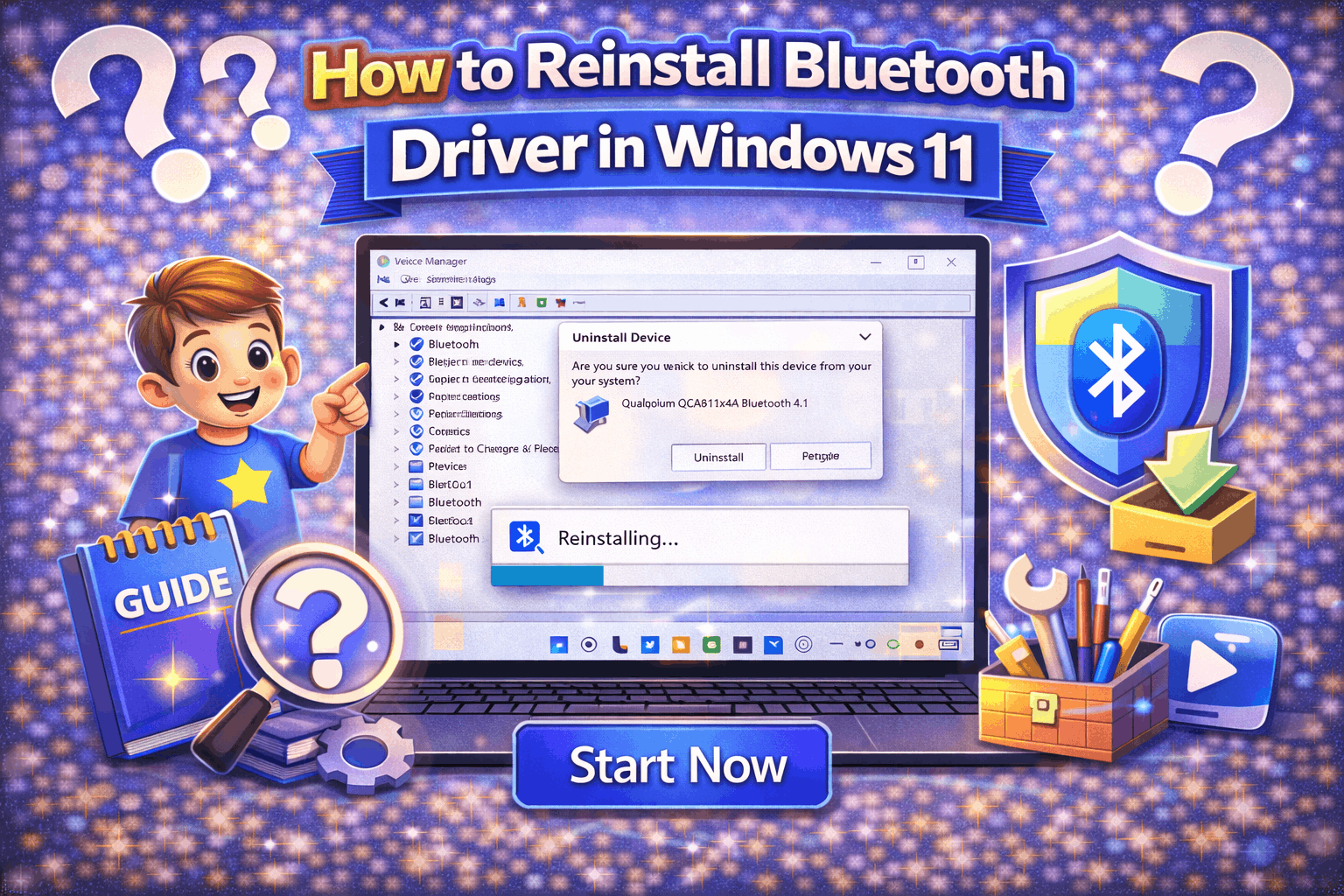 Read more about the article How to Reinstall Bluetooth Driver in Windows 11