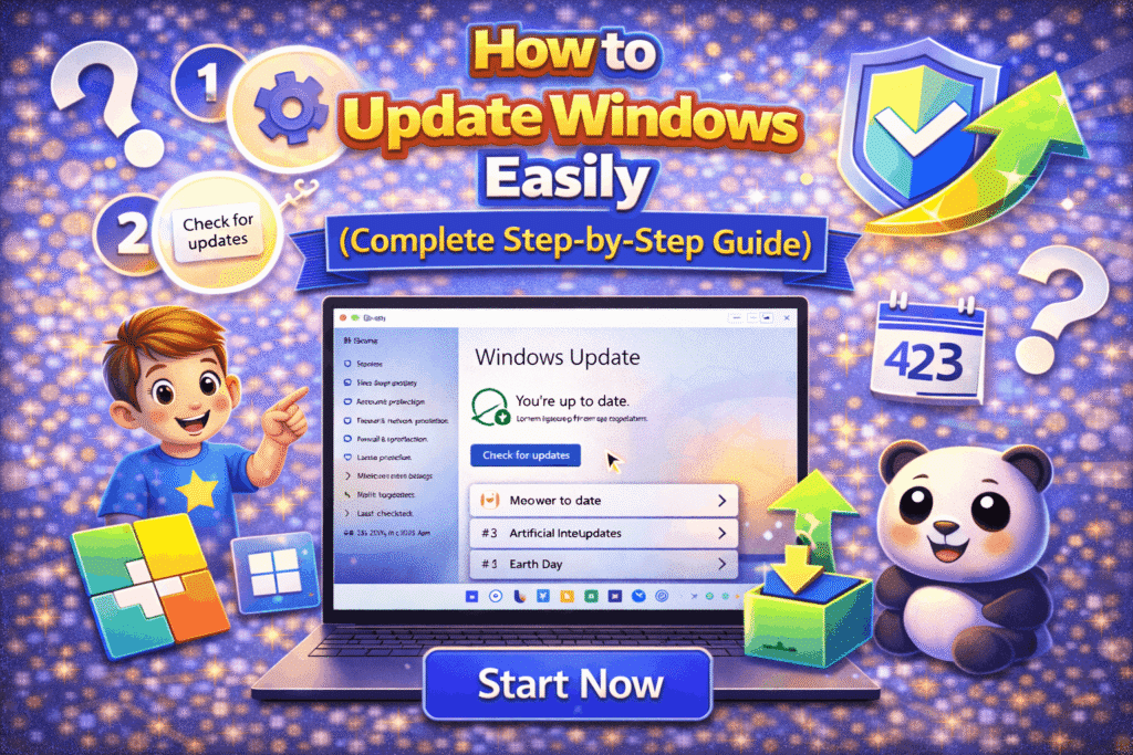 How to Update Windows Easily (Complete Step-by-Step Guide)