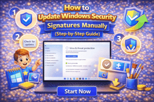 Read more about the article How to Update Windows Security Signatures Manually (Step-by-Step Guide)