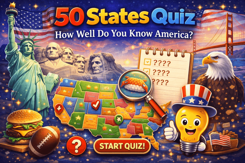 50 States Quiz