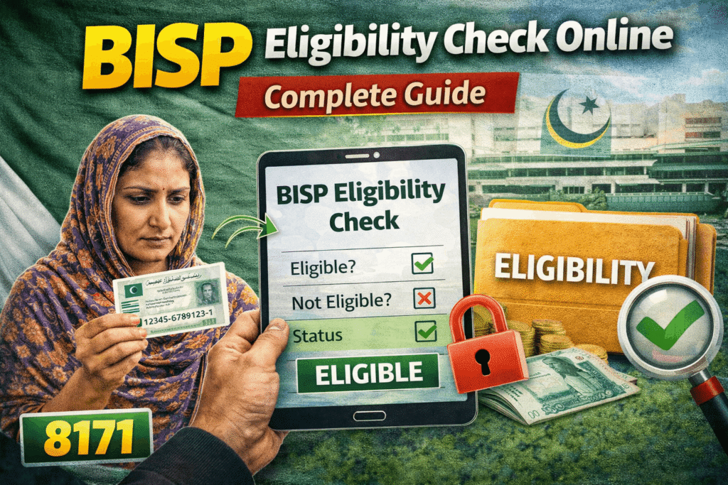 BISP Eligibility Check Online Complete Guide