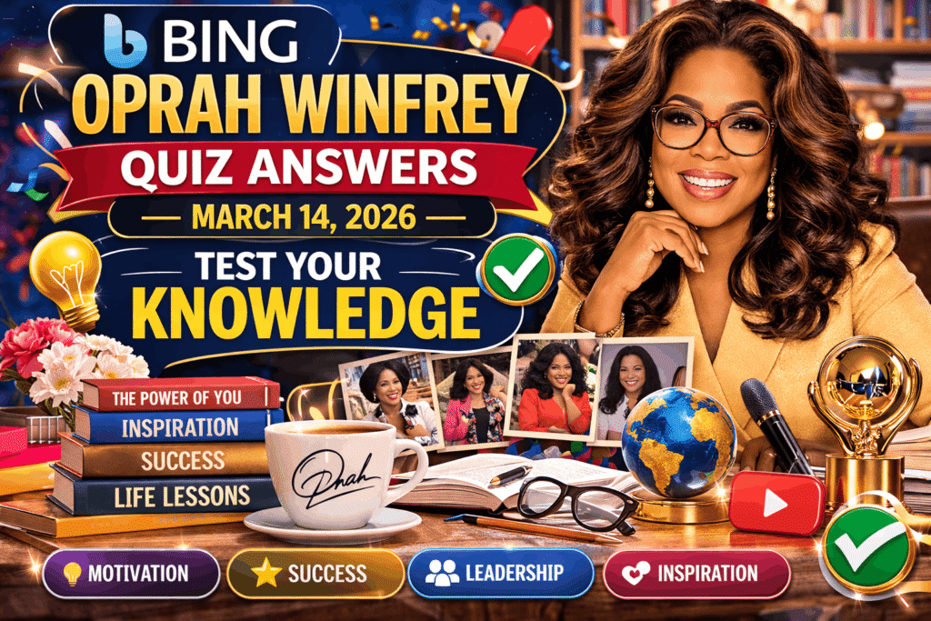 Bing Oprah Winfrey Quiz Answers