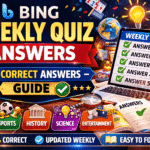 Bing Weekly Quiz — March 14, 2026
