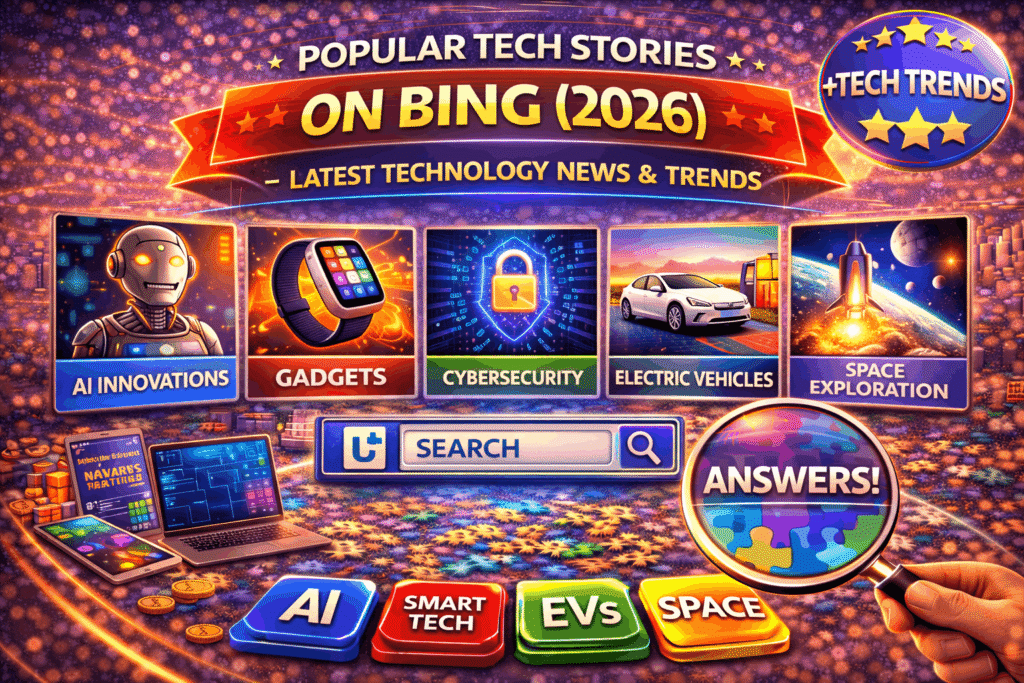 Popular Tech Stories on Bing (2026)