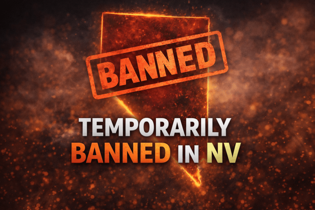 Temporarily banned in NV