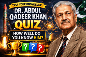 Read more about the article Dr. Abdul Qadeer Khan Quiz: How Well Do You Know Him?