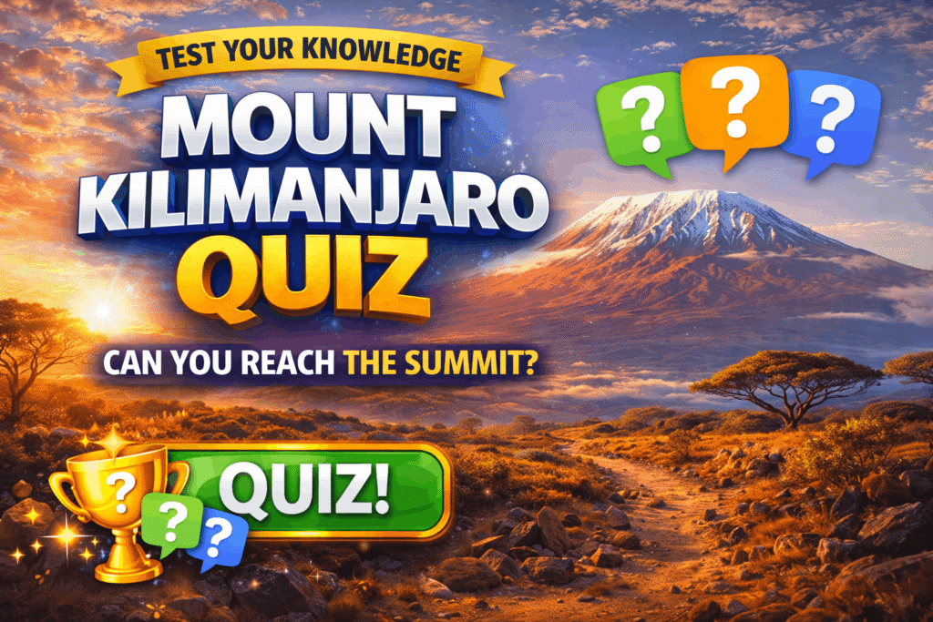 Mount Kilimanjaro Quiz