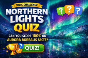 Read more about the article Northern Lights Quiz: Can You Score 100% on Aurora Borealis Facts?