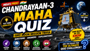 Read more about the article Chandrayaan-3 Maha Quiz – Test Your Space Knowledge
