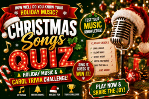 Read more about the article Christmas Songs Quiz – Test Your Holiday Music Knowledge