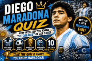 Read more about the article Diego Maradona Quiz: How Well Do You Know the Football Legend?