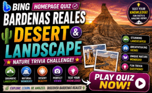 Read more about the article Bing Homepage Quiz — Bardenas Reales Desert Landscape Trivia