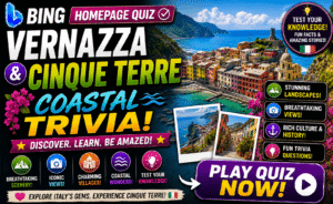 Read more about the article Bing Homepage Quiz — Vernazza & Cinque Terre Coastal Trivia