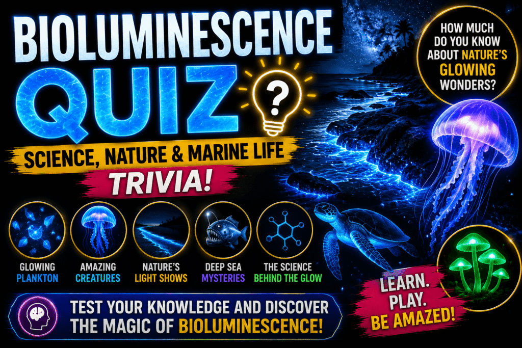 Bioluminescence Quiz – Test Your Science Knowledge