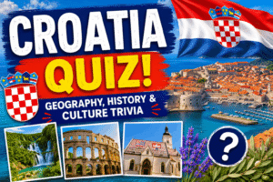 Read more about the article Croatia Quiz – Test Your Geography Knowledge 🇭🇷
