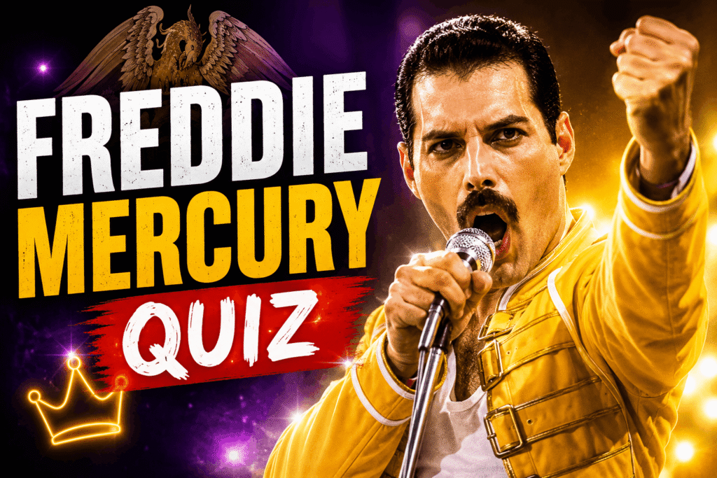 Freddie Mercury Quiz – Test Your Music Knowledge