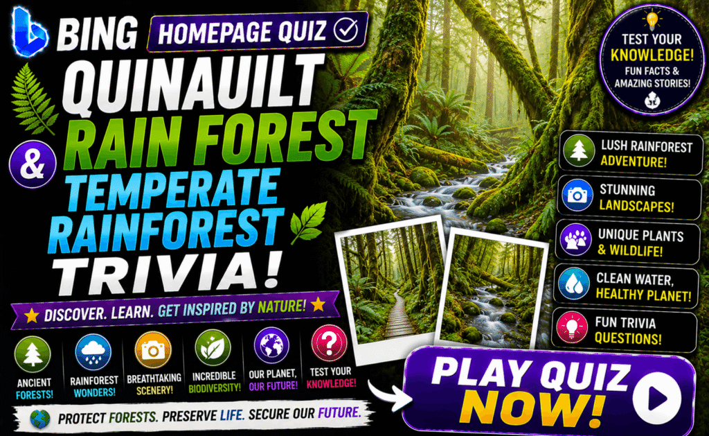 How To Play And Earn Rewards on Bing Homepage Quiz
