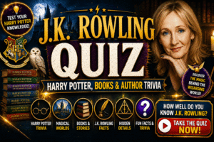 Read more about the article J.K. Rowling Quiz – Test Your Wizarding World Knowledge