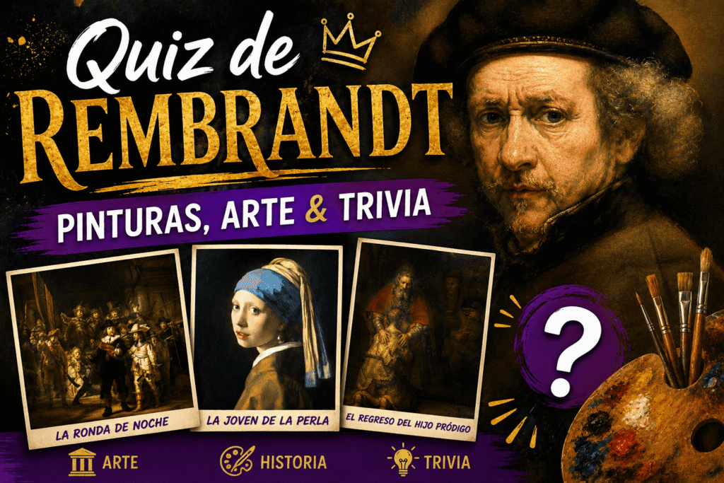 Quiz de Rembrandt – Teste Seus Conhecimentos de Arte